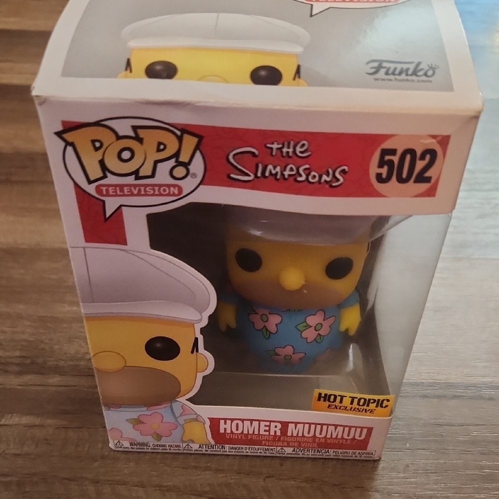 Funko The Simpsons Homer Muumuu Pop! Vinyl Figure